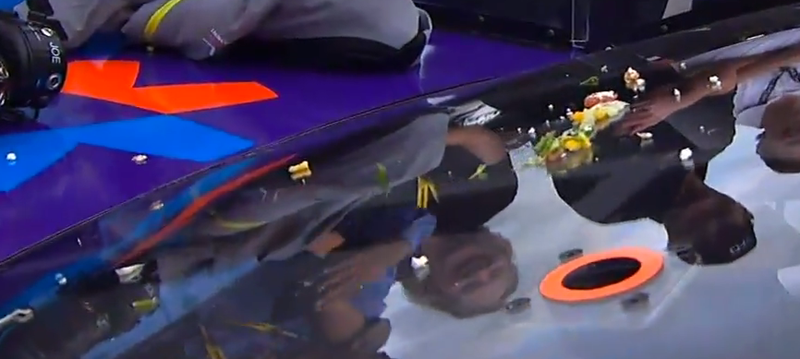 Illustration for article titled NASCAR Debris Cautions In Texas Were Probably Caused By Taco Dribble